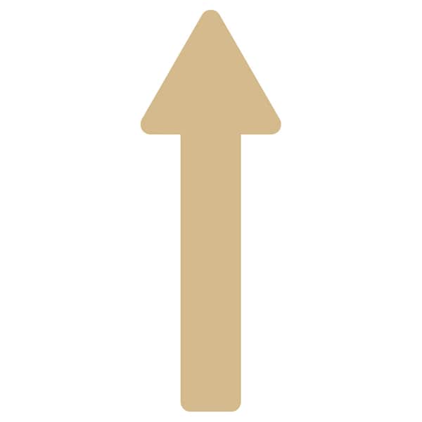 Identity Group Straight Arrow, Tan, 15" 8609T